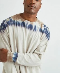 RICHER POORER SALE UNISEX RELAXED LONG SLEEVE TEE TIE DYE