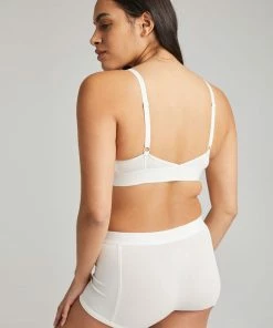 RICHER POORER SPRING '22 CLASSIC BRALETTE BONE