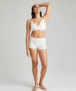 RICHER POORER SPRING '22 CLASSIC BRALETTE BONE