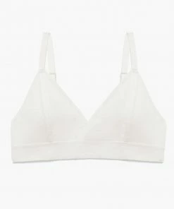 RICHER POORER SPRING '22 CLASSIC BRALETTE BONE
