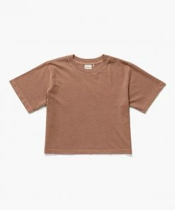 RICHER POORER SPRING '22 SHORT SLEEVE CROP TEE MOCHA MOUSSE 9 RICHER POORER SPRING '22 SHORT SLEEVE CROP TEE MOCHA MOUSSE