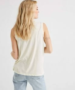 RICHER POORER EASY MUSCLE TANK WHITE SAGE SPRING '22