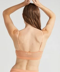 RICHER POORER HIGH CUT BRALETTE CLAY