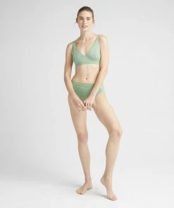 RICHER POORER HIGH CUT BRALETTE SAGE 8 RICHER POORER HIGH CUT BRALETTE SAGE
