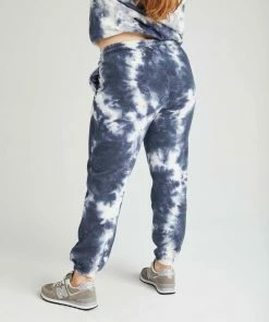 RICHER POORER RECYCLED FLEECE JOGGER SWEATPANT BLUE STORM SALE