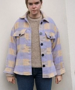 PIPE AND ROW DYLAN PLAID JACKET