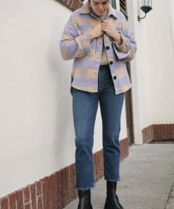 PIPE AND ROW DYLAN PLAID JACKET