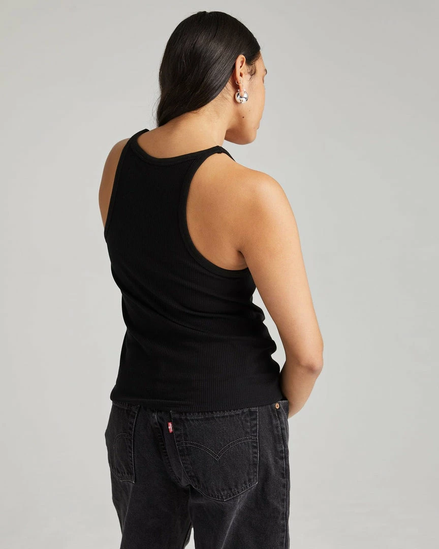 RICHER POORER VINTAGE RIB TANK BLACK 6 RICHER POORER VINTAGE RIB TANK BLACK