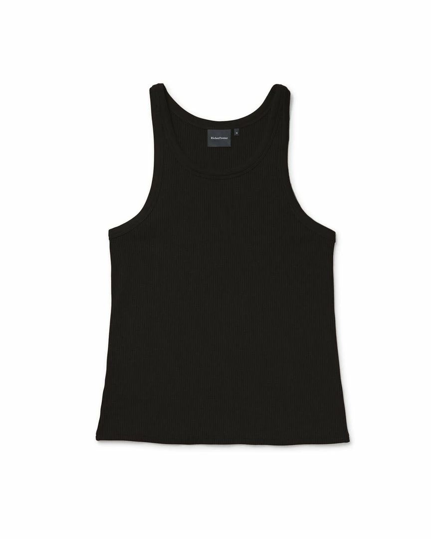 RICHER POORER VINTAGE RIB TANK BLACK 3 RICHER POORER VINTAGE RIB TANK BLACK