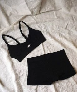 RICHER POORER CUT OUT BRALETTE BLACK
