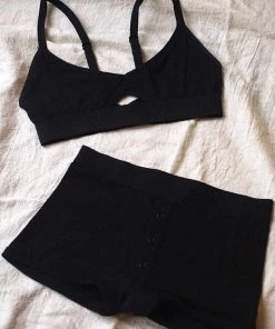 RICHER POORER CUT OUT BRALETTE BLACK 13 RICHER POORER CUT OUT BRALETTE BLACK