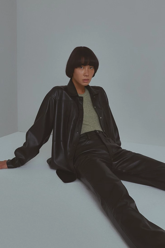 AGOLDE UTILITY VEGAN SHIRT SALE 1 AGOLDE UTILITY VEGAN SHIRT SALE