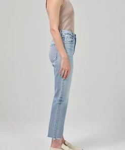 CITIZENS OF HUMANITY DAPHNE CROP JEAN CHECKMATE SPRING '22 7 CITIZENS OF HUMANITY DAPHNE CROP JEAN CHECKMATE SPRING '22