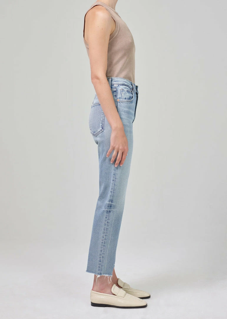 CITIZENS OF HUMANITY DAPHNE CROP JEAN CHECKMATE SPRING '22 4 CITIZENS OF HUMANITY DAPHNE CROP JEAN CHECKMATE SPRING '22