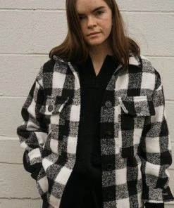 PIPE AND ROW DYLAN PLAID JACKET