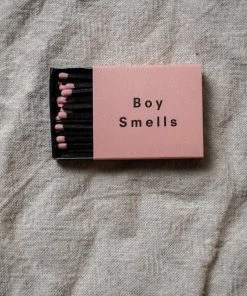 BOY SMELLS NEW IN PINK MATCHES