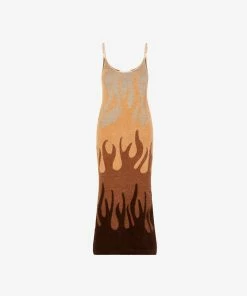 HOUSE OF SUNNY HOTEL CALIFORNIA HOCKNEY DRESS