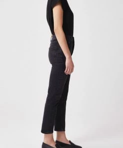 AGOLDE RILEY HI RISE CROP PANORAMIC