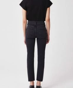 AGOLDE RILEY HI RISE CROP PANORAMIC