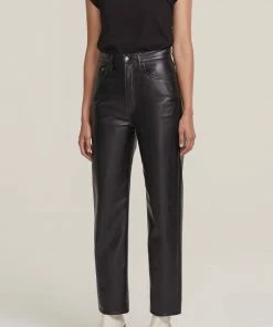 AGOLDE 90'S PINCH WAIST DETOX LEATHER