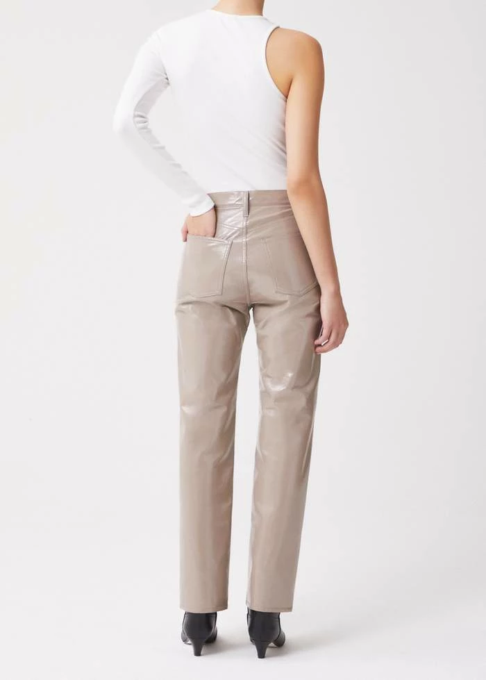 AGOLDE SALE RECYCLED LEATHER 90'S PINCH WAIST