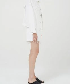 AGOLDE SPRING '22 CHARLI OVERSIZED DENIM JACKET DRUM