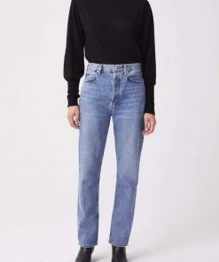 AGOLDE FUNNEL NECK T-SHIRT