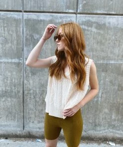 PIPE AND ROW SALE RIBBED BIKE SHORTS