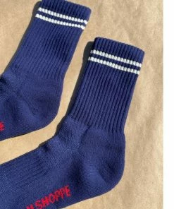 LE BON SHOPPE BOYFRIEND SOCKS NAVY 7 LE BON SHOPPE BOYFRIEND SOCKS NAVY
