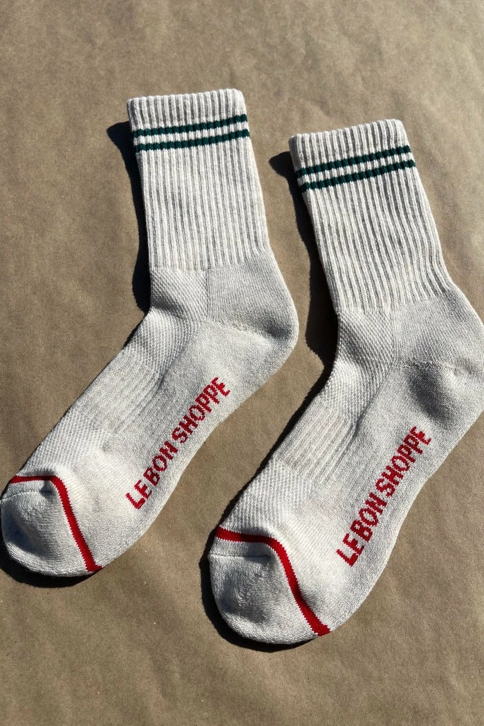 LE BON SHOPPE BOYFRIEND SOCKS OATMEAL 3 LE BON SHOPPE BOYFRIEND SOCKS OATMEAL