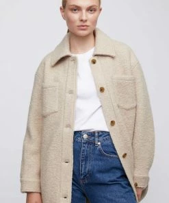 JUST FEMALE SPRING '22 BOX SHIRT JACKET