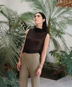 NIN STUDIO WAVE MOCKNECK TANK 8 NIN STUDIO WAVE MOCKNECK TANK