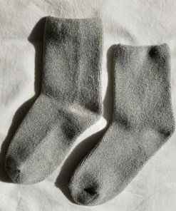 LE BON SHOPPE SPRING '22 CLOUD SOCKS HEATHER GREY