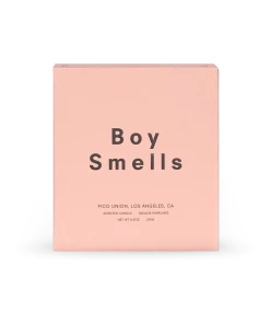 BOY SMELLS NEW IN REDHEAD CANDLE