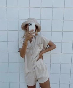 ARAMINTA JAMES TERRY SHIRT SET SALE