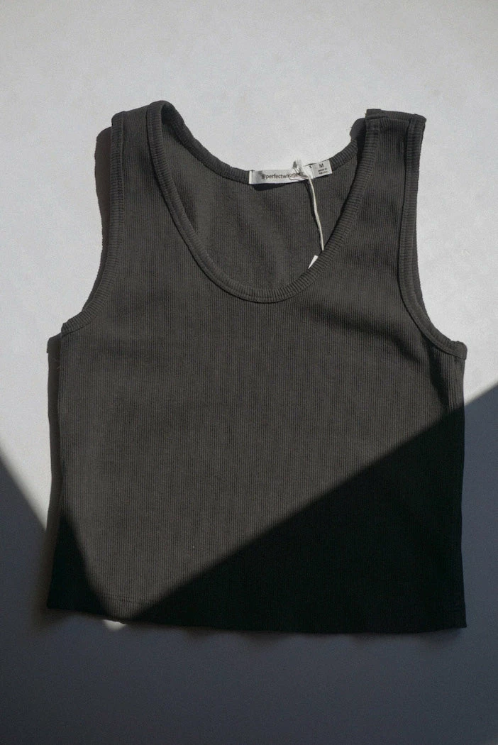 PERFECTWHITETEE BLONDIE TANK VINTAGE BLACK 5 PERFECTWHITETEE BLONDIE TANK VINTAGE BLACK