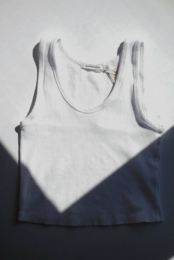 PERFECTWHITETEE NEW IN BLONDIE TANK WHITE 3 PERFECTWHITETEE NEW IN BLONDIE TANK WHITE