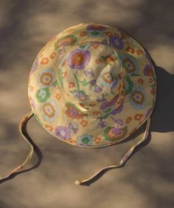 LACK OF COLOR HOLIDAY BUCKET HAT RETRO FLORAL