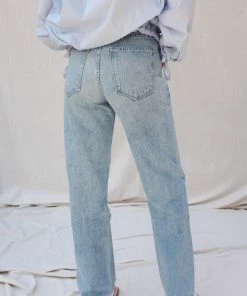 AGOLDE SPRING '22 CRISS CROSS JEANS SUBURBIA