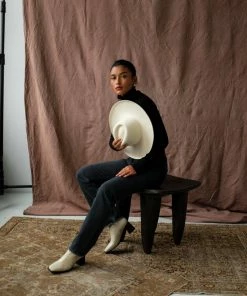 LACK OF COLOR MELODIC FEDORA IVORY