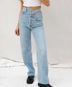 AGOLDE SPRING '22 BROKEN WAISTBAND JEAN