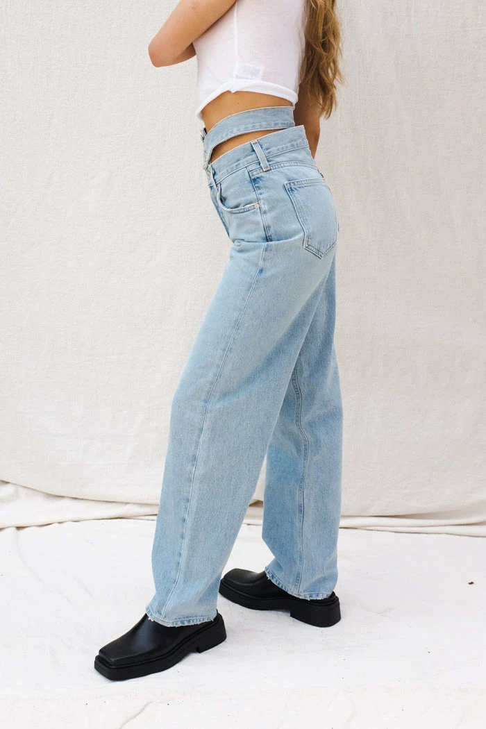 AGOLDE SPRING '22 BROKEN WAISTBAND JEAN 3 AGOLDE SPRING '22 BROKEN WAISTBAND JEAN
