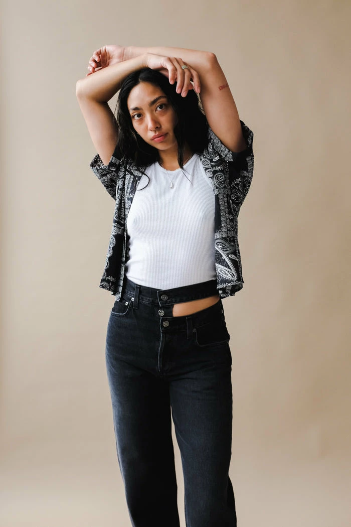 LACAUSA ZOE TANK WHITEWASH SPRING '22 2 LACAUSA ZOE TANK WHITEWASH SPRING '22