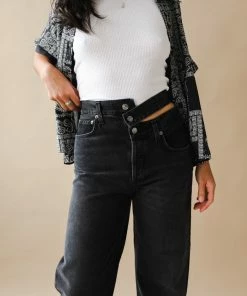 AGOLDE BROKEN WAISTBAND JEAN