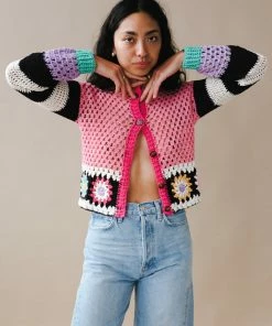 TACH MELODY CROCHET CARDIGAN