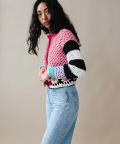 TACH MELODY CROCHET CARDIGAN