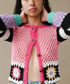 TACH MELODY CROCHET CARDIGAN