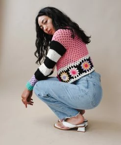 TACH MELODY CROCHET CARDIGAN