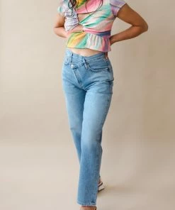 AGOLDE CRISS CROSS JEANS ETERNAL SPRING '22