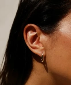 PIPE AND ROW REMI HOOPS EARRINGS